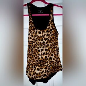 🧡 EXPRESS CHEETAH PRINT TANK TOP